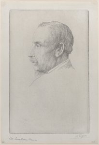 Ritratto di William Cawthorne Unwin da Alphonse Legros