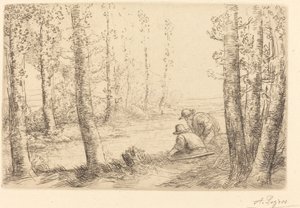 Riposo lungo le rive del fiume