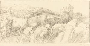 Ritorno dei Contadini (Le retour des paysans) da Alphonse Legros