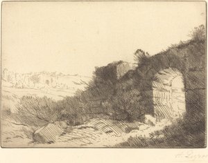Rovina romana da Alphonse Legros