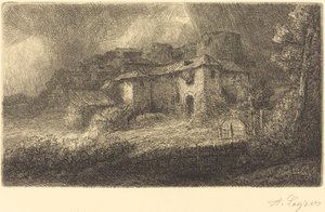 Rovine di un castello (Les ruines du chateau)