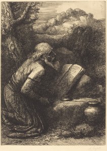 San Girolamo, seconda lastra da Alphonse Legros