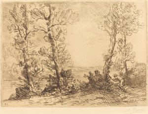 Pescatore di salmoni Le pecheur du saumon da Alphonse Legros