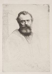 Autoritratto (Terza Tavola) da Alphonse Legros