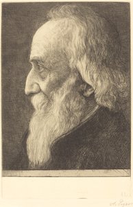 Autoritratto, 13ª tavola da Alphonse Legros