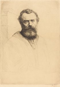 Autoritratto, 3ª tavola da Alphonse Legros