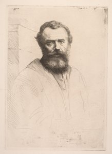 Autoritratto Terza Lastra da Alphonse Legros
