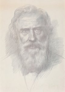 Autoritratto, c. 1895 da Alphonse Legros