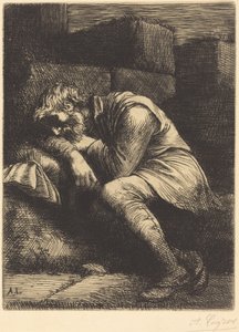 Mendicante addormentato