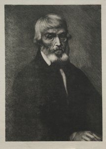 Piccolo ritratto di Thomas Carlyle da Alphonse Legros
