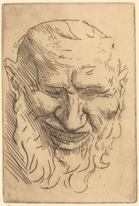 Piccola maschera di satiro da Alphonse Legros