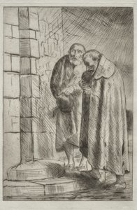 San Pietro e San Paolo alla porta di M. Richard da Alphonse Legros