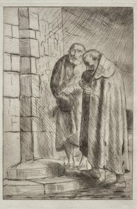 San Pietro e San Paolo alla porta di M. Richard da Alphonse Legros
