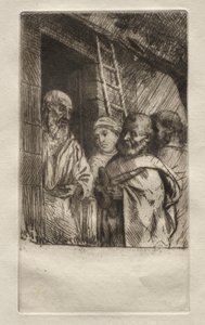 San Pietro e San Paolo alla porta del Bonhomme Misère da Alphonse Legros