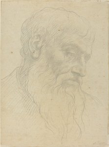 Studio di una testa da Alphonse Legros