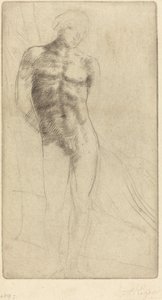 Studio di una figura nuda