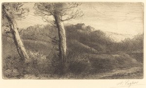 Tramonto (Coucher du soleil) da Alphonse Legros