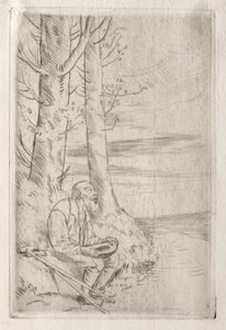 Il mendicante cieco da Alphonse Legros