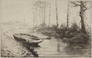 Il canale, mattina da Alphonse Legros