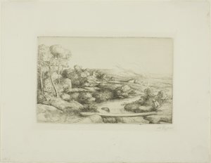 Il Ponticello da Alphonse Legros