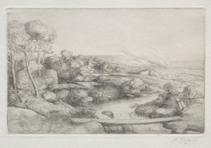 Il Ponte Pedonale La Passerelle da Alphonse Legros