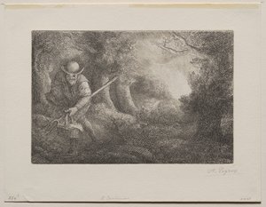 Il giardiniere da Alphonse Legros
