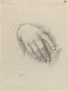 La mano della figlia dell