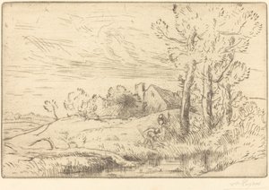 La casa del pozzo da Alphonse Legros