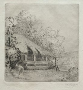 La piccola capanna (Le Petit Hangar) da Alphonse Legros