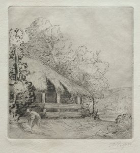 Il piccolo capanno Le Petit Hangar da Alphonse Legros