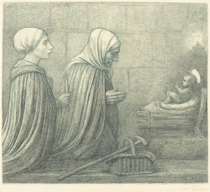 La mangiatoia (La crèche) da Alphonse Legros