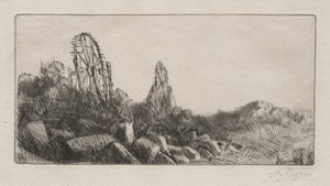 Le vecchie cave di pietra di Montrouge da Alphonse Legros