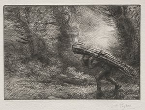 Il ritorno al cottage da Alphonse Legros