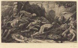 Il trionfo della morte: Battaglia da Alphonse Legros