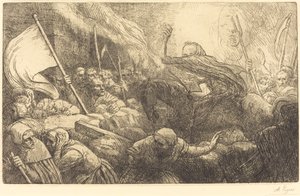 Il trionfo della morte: Proclamazione da Alphonse Legros