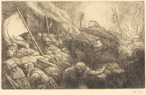 Il trionfo della morte: proclamazione da Alphonse Legros