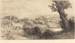 In cima alla collina da Alphonse Legros