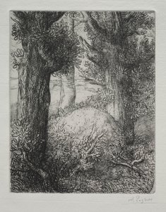 Tumulo gallico da Alphonse Legros