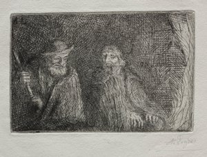 Due pastori da Alphonse Legros