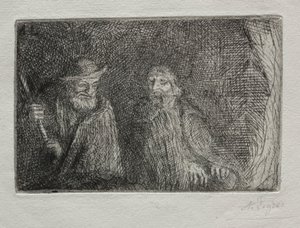 Due pastori da Alphonse Legros