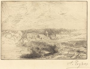 Villaggio di Wimille, vicino a Boulogne da Alphonse Legros