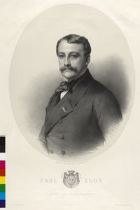 Principe Carl Egon di Fürstenberg da Alphonse Leon Noel