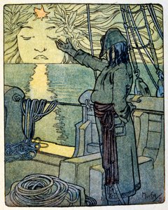 Illustrazione di Alphonse Mucha per il libro 