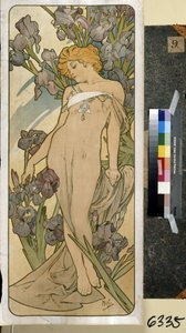 Iris da Alphonse Marie Mucha