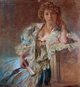 Ritratto di Berthe Lalande da Alphonse Mucha