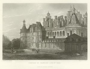 Castello di Chambord-Loir-et-Cher da Alphonse Marie de Neuville