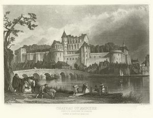 Castello di Amboise da Alphonse Marie de Neuville