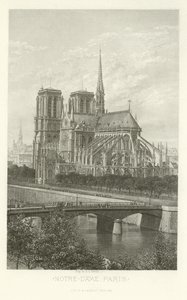 Notre-Dame, Parigi da Alphonse Marie de Neuville