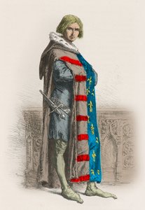 Ritratto di Etienne Marcel, prevot des marchands de Paris (Incisione)
