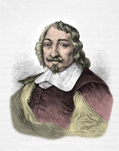 Ritratto di Samuel de Champlain (Incisione)